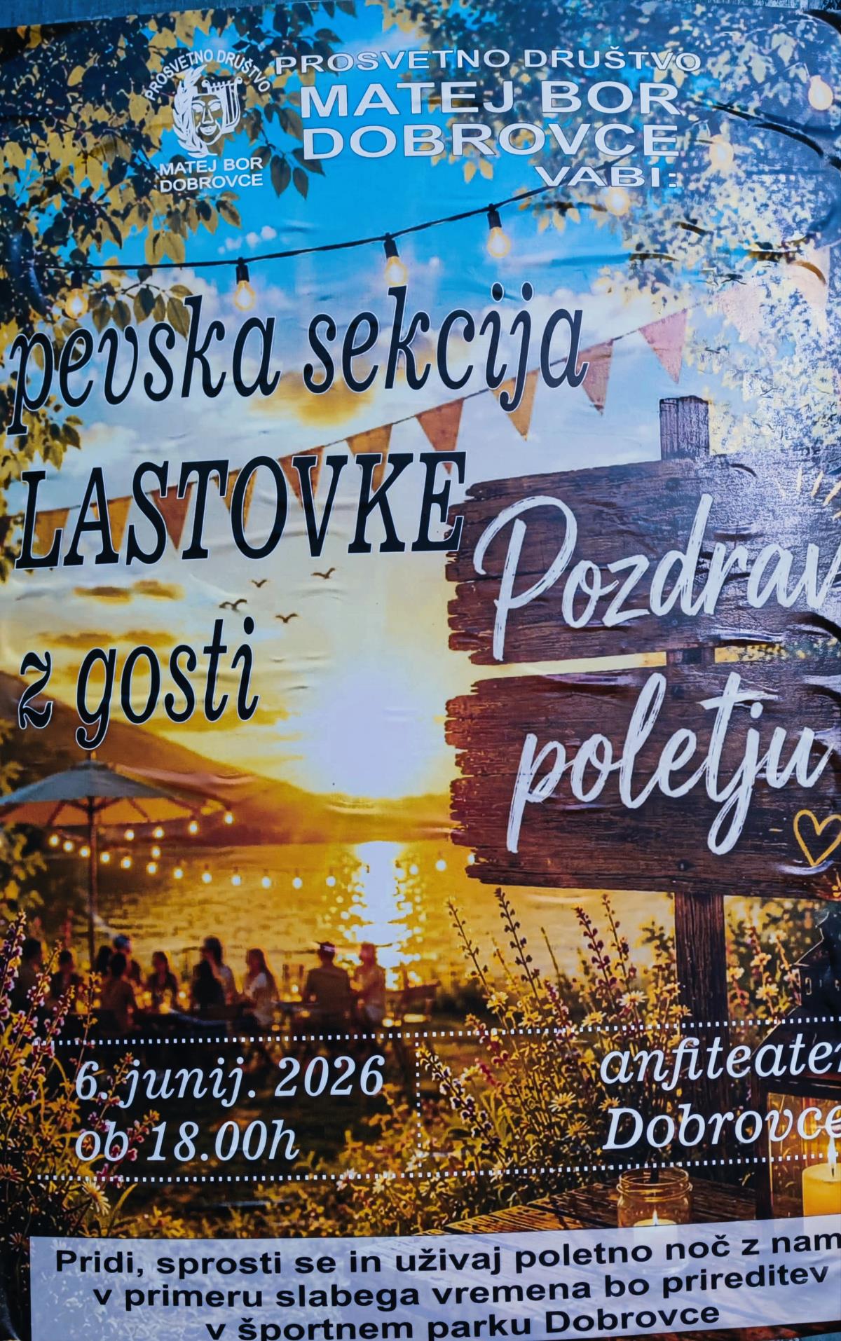 POLETJU V POZDRAV